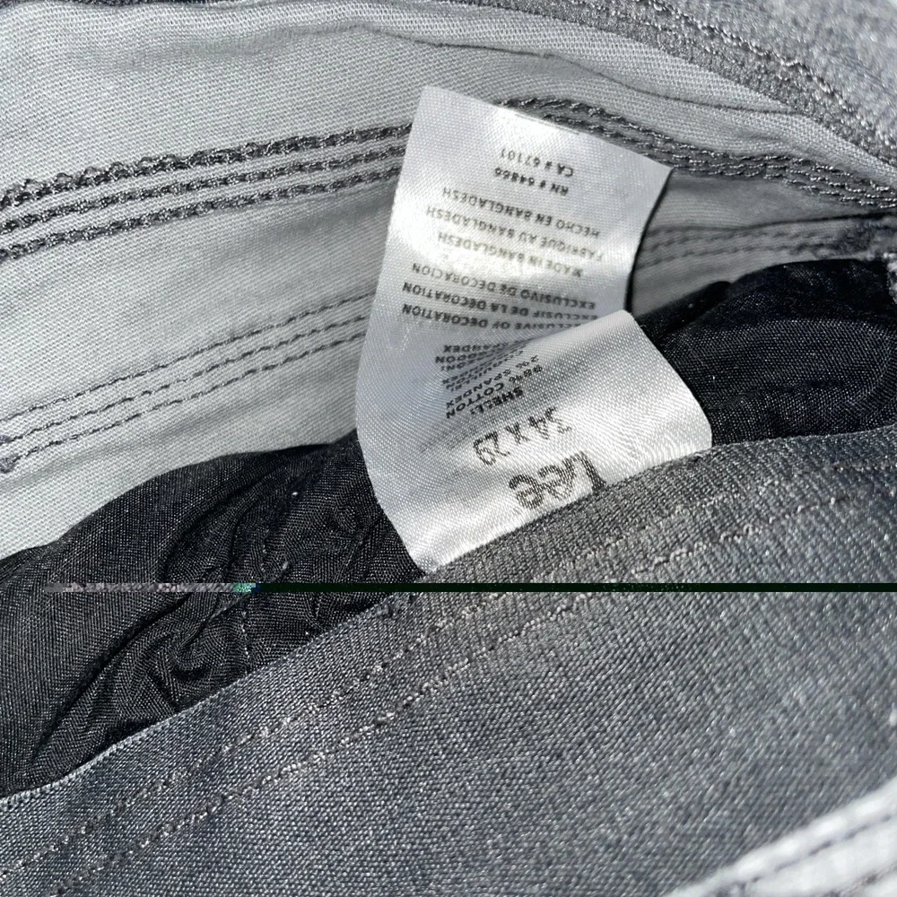 Lee Men Relaxed Fit Cargo Pants Camouflage Black Grey 34x29